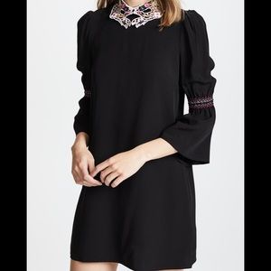 NWT VIVETTA mini black dress in size 42 IT